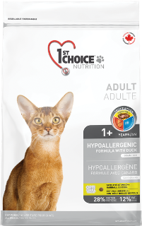 Nourriture spécialisé pour chat adulte - Toutes races - Hypoallergénique