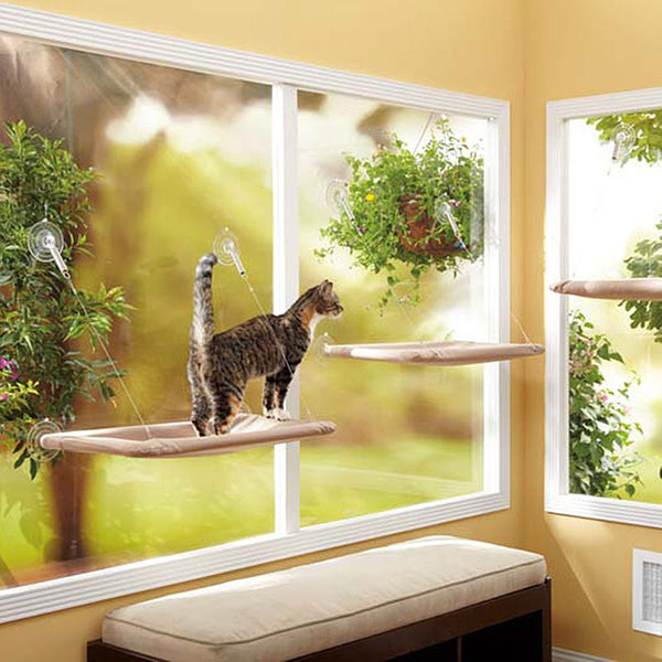 Hamac de fenêtre pour chat