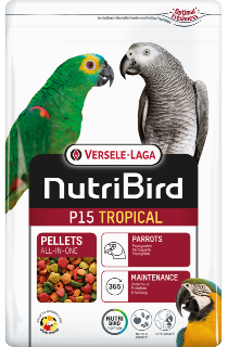 NUTRIBIRD | Nourriture pour perroquets - Multicouleurs - Extrudés - P15 Tropical / 3 kg