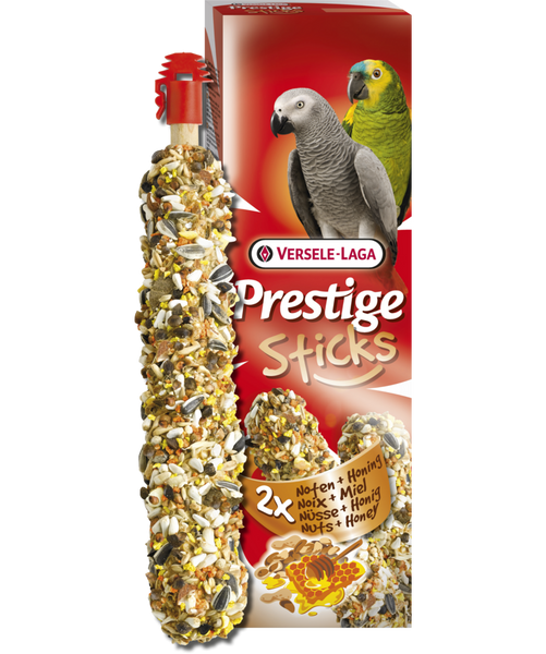 PRESTIGE | Stick pour perroquets - Miel & noix