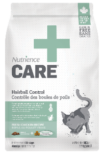 NUTRIENCE CARE | Nourriture pour chat - contrôle des boules de poils / 2.27 Kg (5 lbs)