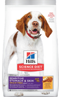 SCIENCE DIET | Nourriture pour chien adulte - Estomac sensible - Sans grains / 24 lbs