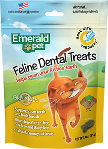 EMERALD PET | Gâterie dentaire pour chat / 85g