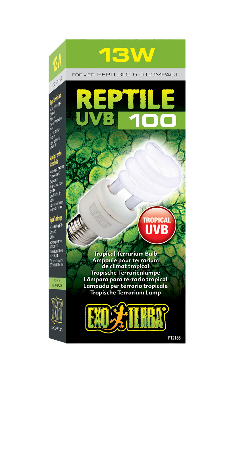 Ampoule UVB pour terrarium de climat tropical