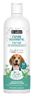Shampooing avec enzyme désodorisante pour chien / 16 oz