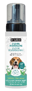 Shampooing sans rinçage avec enzyme désodorisante pour chien / 7,1 oz