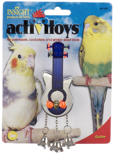 Jouet "Guitare Activitoys" pour oiseaux