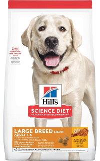 SCIENCE DIET | Nourriture pour chien adulte - Grande race - Légère / 30 lbs