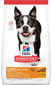SCIENCE DIET | Nourriture pour chien adulte -  Légère - Petites bouchées - Poulet / 5 lbs