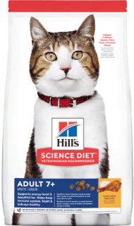 SCIENCE DIET | Nourriture pour chat adulte - 7+ ans - Poulet
