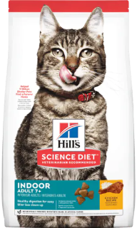 SCIENCE DIET | Nourriture pour chat adulte d'intérieur - 7+ ans - Poulet