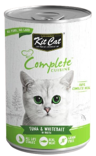 Nourriture pour chat en conserve - Sans céréales - Thon & Blanchaille / 150g