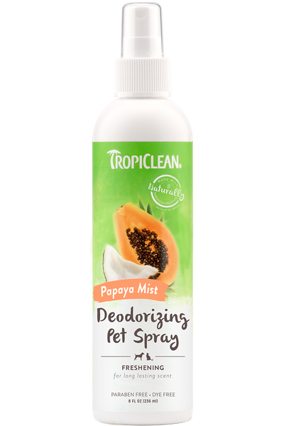 Tropiclean | Parfum pour animaux de compagnie - brume de papaye / 236 ml