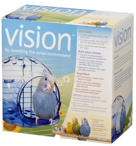 Baignoire pour oiseaux - Cage Vision